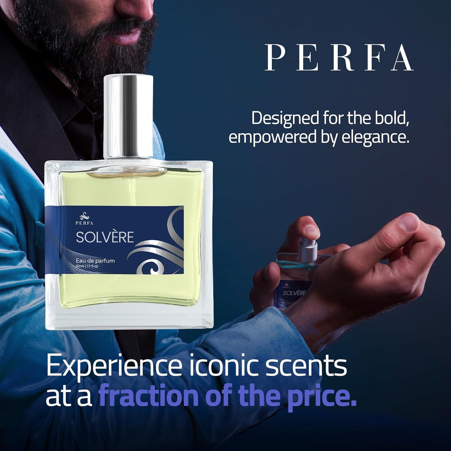 Inspired by D. S.uvage Perfume for Men | Long Lasting Fragrances | Spicy Peppers, Cedar Wood & Vanilla Amber Scent Blend | Citrusy, Bold, Masculine Scent | Mens Fresh Casual All Day EDP | 50ML Spray